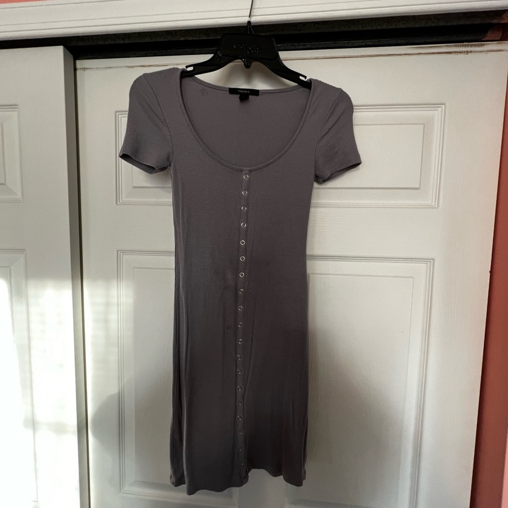 Forever 21 size small gray dress